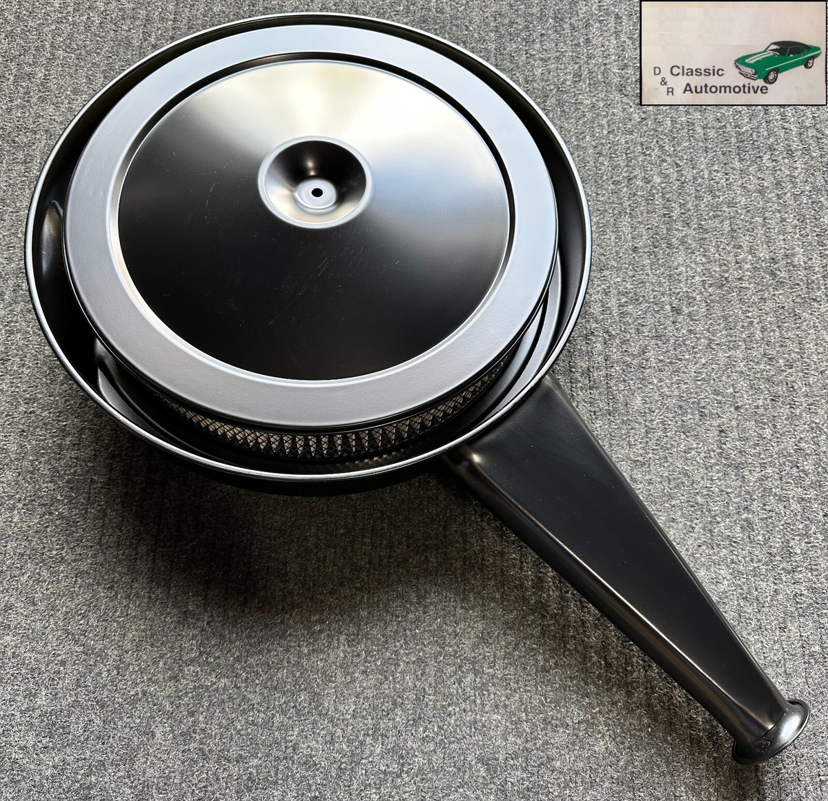 1967-69 Camaro Air Cleaner Cowl Induction w/filter Black Lid FITS