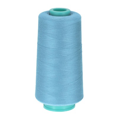 3000 Yards 40S/2 Allzweck Polyester Nähgarn, Hellblau