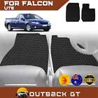 <!--F#f_0-->6D Diamond Car Floor Mats for Ford Falcon 2008-2016 Ute Single Cab, FG Rubber<!--F/-->