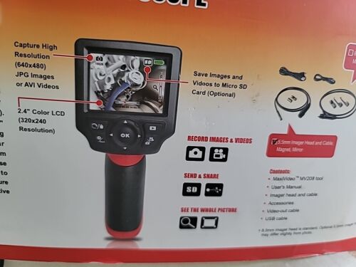 Autel MaxiVideo Digital Videoscope with 2.4" Screen and 5.5mm Head (MV208 - Picture 5 of 17