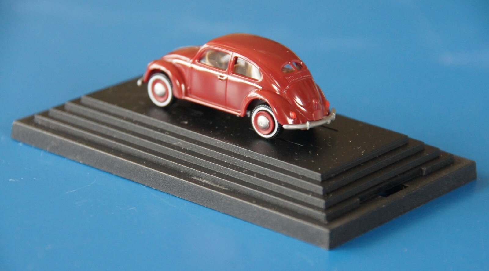 Miniature Volkswagen Coccinelle Prameta – Brezelkäfer – Métal Brut (Allemagne)
