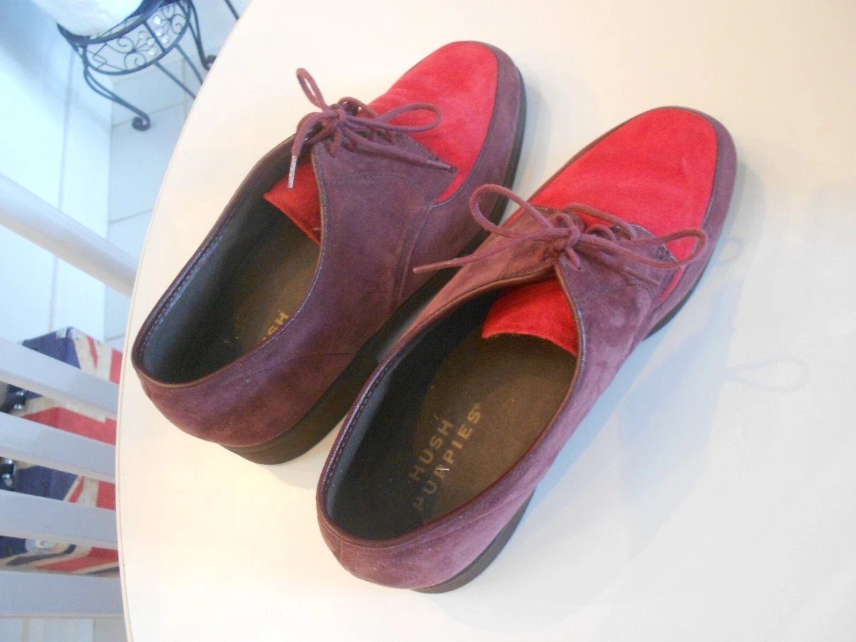Hush puppies top red shoes