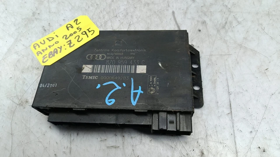 BODY COMPUTER PER AUDI A2 Serie (8Z0) 8Z0959433C (00>05) - Immagine 2 di 4