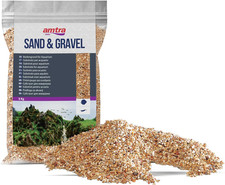 Sabbia Ambra - Sabbia per Acquario,Fondale per Acquario Acqua Dolce E Marina, Na