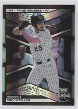 2023 Panini Elite Extra Edition Prime Numbers A 29/200 Brock Wilken #33 0u66
