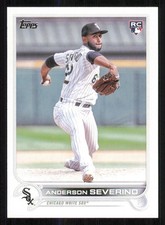 2022 Topps Update #US265 Anderson Severino RC