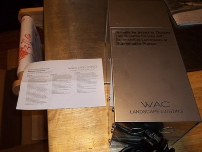WAC Lighting 9075-TRN-SS MAGNETIC 75W POWER SUPPLY NEW OPEN BOX