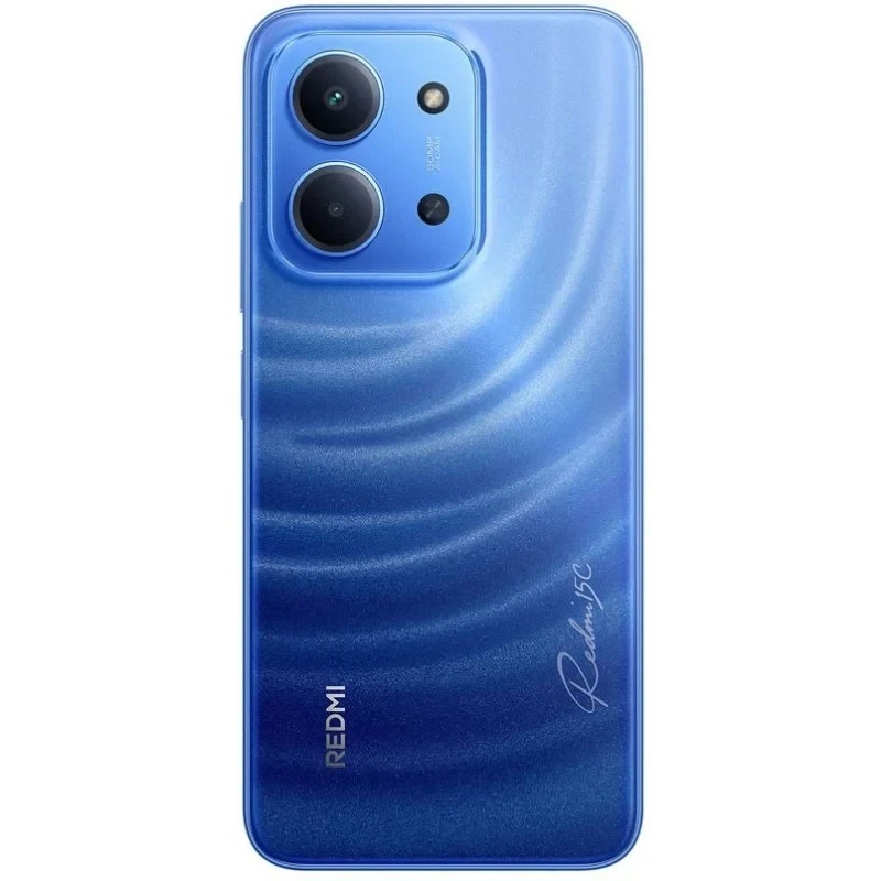 XIAOMI REDMI 15C 4G DUAL SIM  4GB RAM 256GB BLUE LCD 6,96'' 6000MAH GAR ITALIA - Immagine 4 di 4