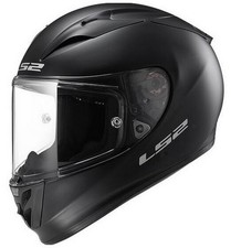Casco de motocicleta LS2 Arrow Evo sólido negro SM