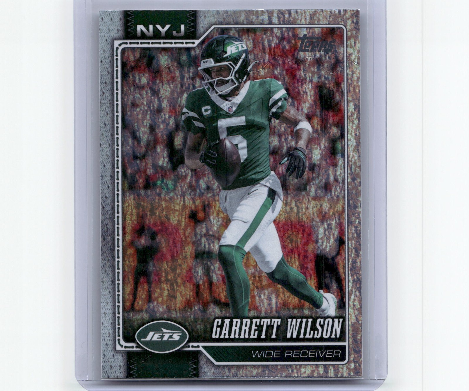2026 Topps Flagship #159 Garrett Wilson Sandglitter