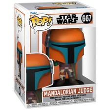 Funko Star Wars The Mandalorian S9 POP Mandalorian Judge Figura Vinilo NUEVO