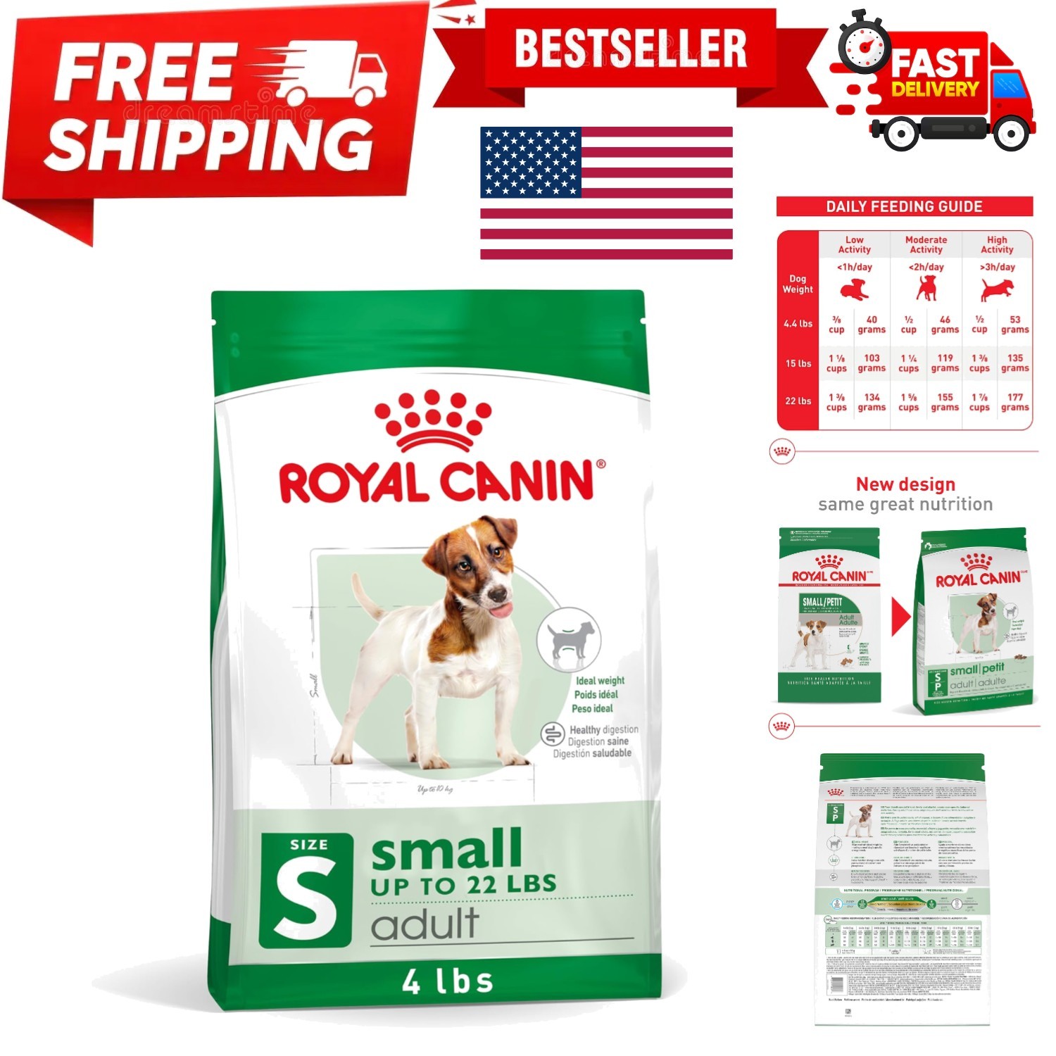 - Chicken Flavor, 4 Lb