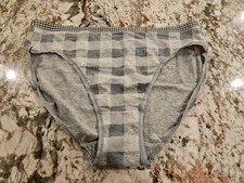 True Vintage Victoria s Secret Cotton HI Leg Brief Panty Large
