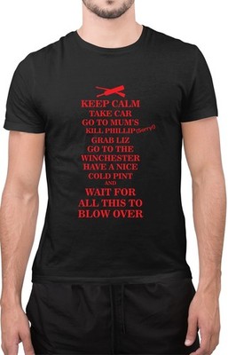 Lustiges Keep Calm Spruch Winchester Neuheit Oberteil tolles Herren T-Shirt