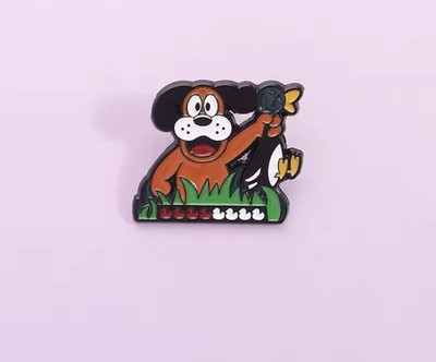 Dog Duck Hunt Style 1pc Rubber Backer Game Duck Hunt Character Pin FREE SHIPPING