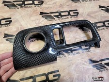 Rpg Carbon Dash Center Air Vent 52mm Gauge Pod For 02-04 Subaru Impreza Wrx Sti