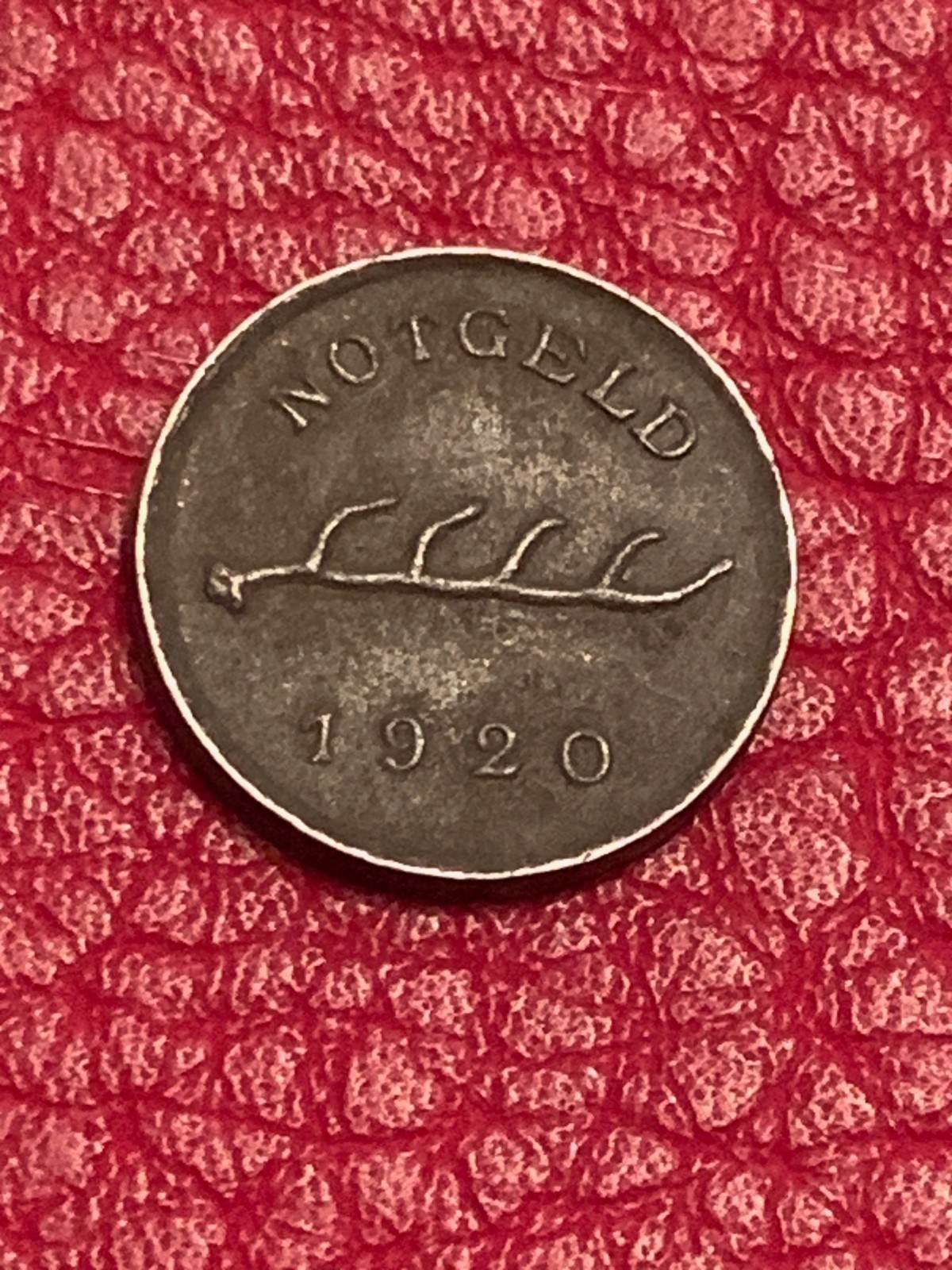 Emergency money Freudenstadt 1 pfennig 1920 iron