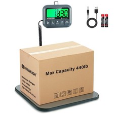 Digital Postal Scale 440lb,High Accuracy 0.35oz Shipping Scale for Packages w...