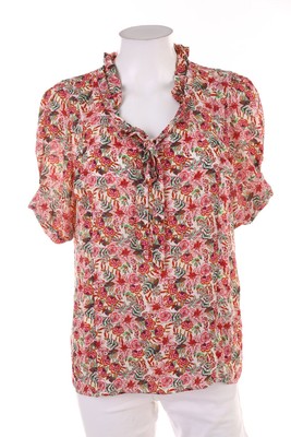 Rose & Olive Kurzarm-Bluse S multicolor