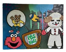 9x12'' Original Painting, PBS Supporter Artwork, Alternative Home Decor