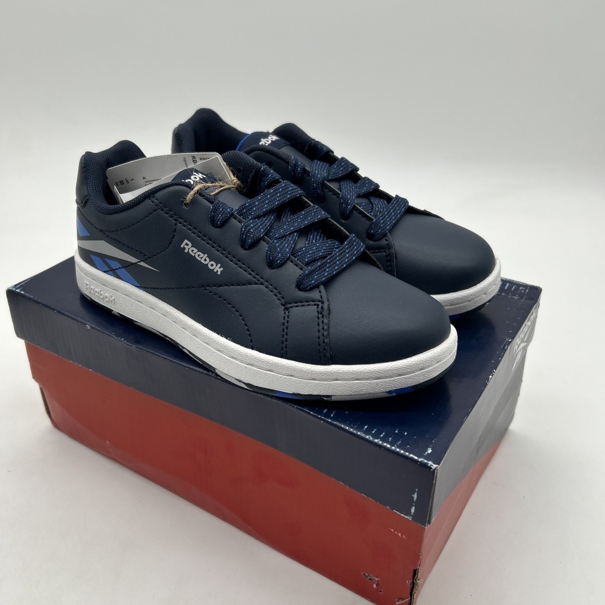 Reebok Royal Complete Clean Navy Kids in UK BRAND NEW