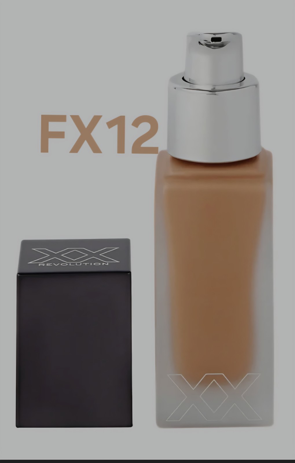 XX Revolution Liquid Skin Fauxxdation Double Fixx Foundation in shade FX12