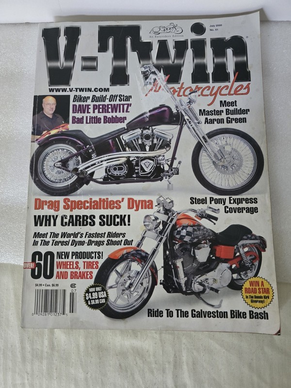 2005 July V-Twin Motorcycle Magazine