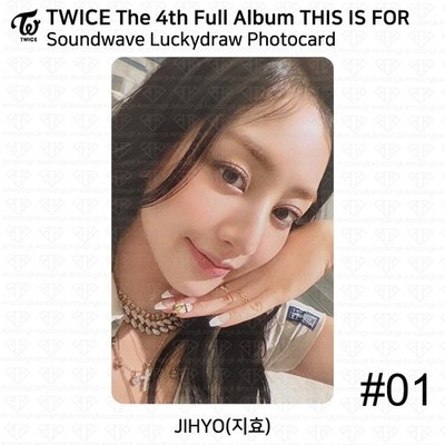 TWICE 4th Full Album THIS IS FOR Soundwave Luckydraw Event