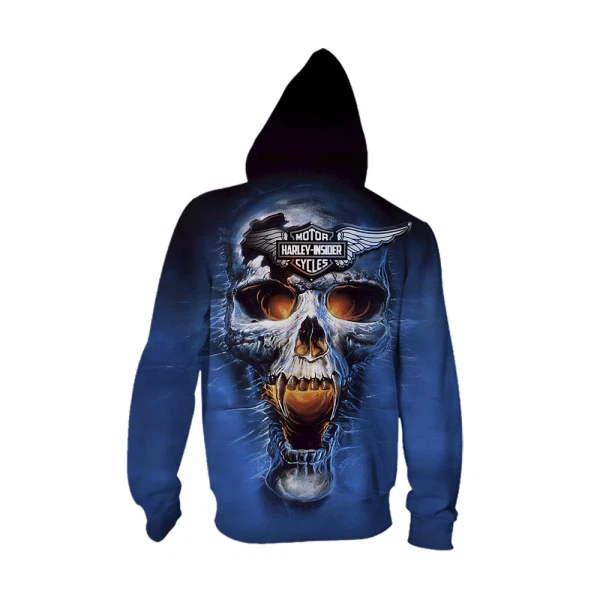 Harley Motor Racing Davidsonn 3D Hoodie For Men