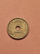 1940 🇳🇴 NORWAY 10 ORE WORLD COIN KM383 FINE-VFINE DETAIL LOW MINTAGE FREE SHIP
