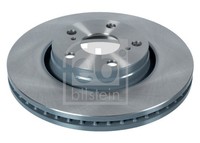 2X Febi Bilstein Bremsscheibe 108413 FüR Auris Verso Toyota Avensis Van ZGR20_