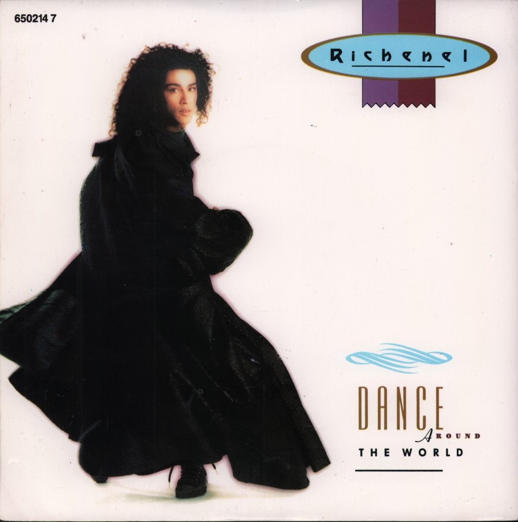 Richenel Dance Around the World 7"" vinyl UK Cbs 1987 - pic sleeve 6502147