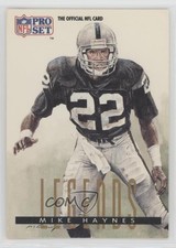 1991 Pro Set Legends Mike Haynes #697 HOF 0il7