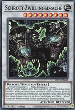 YuGiOh Schrott-Zwillingsdrache KICO-DE038 Super Rare NM 1st