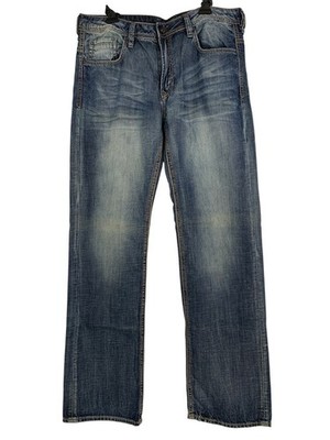 Buffalo X Buckle David Bitton Mens Jeans W36 L36 Tall Straight Brady RT10537