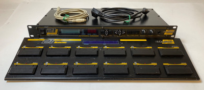 DigiTech GSP 21 Legend Foot Switch + Guitar Signal Processor + Cables *TESTED