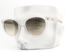 Chanel Sunglasses ch5523U 1755/32 Crystal Clear with Shimmery Silver with Case