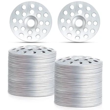 200 Zinc Plated 1-Inch Plaster Washers for Wall & Ceiling Drywall Repair New