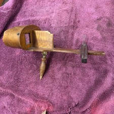 Antique Viewer Wooden Handle Stereoscope Stereo