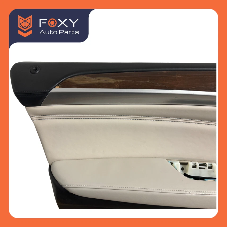 Juego de cuero panel de puerta interior delantero derecho e izquierdo bmw e71 e72 x6 2008-2014 Foto 3 de 4