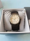 Timex Welton Trench Watch TW2R87900 Vintage Style Men's Brown Leather Quartz