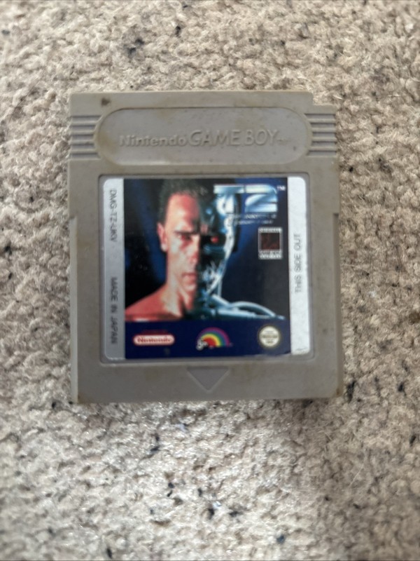 T2 Terminator 2 Judgement Day for Nintendo Game Boy, pre-owned, cartridge only