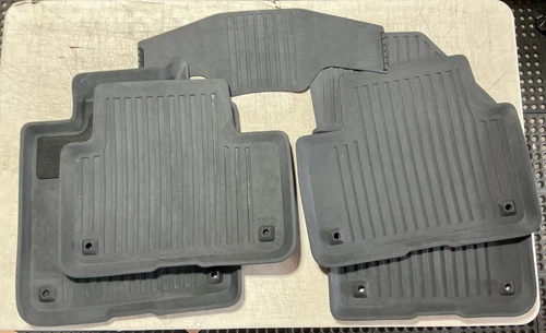 2019-2026 Volvo S60 Black Rubber Floor Mat 5-Piece Set Front & Rear 31659477