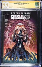 Deadly Tales of Gunslinger #9 CGC SS 9.9 MINT signed Raymond Gay SPAWN McFARLANE