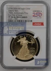 1776-2026 W Proof $50 American Gold Proof Eagle 1 oz NGC PF70UC First Day Bell