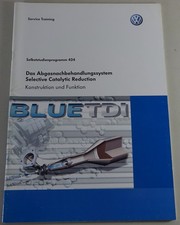 Ssp. 424 VW Abgasnachbehandlungssystem Construction Function Blue Tdi By