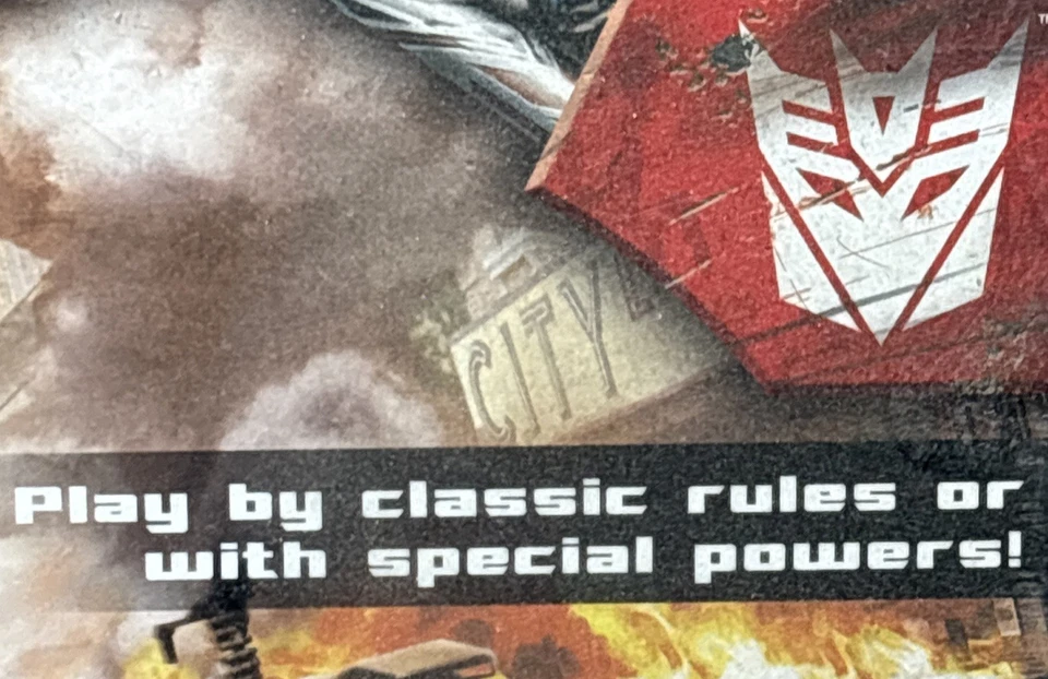 Stratego: Transformers Edition By Milton Bradley Board Game 2007 NEW Fact Sealed - Image 4 of 4