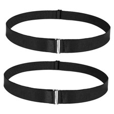 Shirt Stays for Men, 2 PCS Adjustable Shirt Stay Belt Keep Shirts Tucked In,