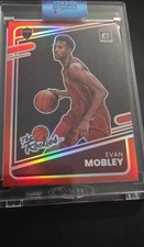 2021-22 Panini Donruss Optic - The Rookies Evan Mobley #3 Red Prizm /99 (RC)
