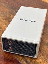 Excellent cond FirmTek SeriTek/2EN2 2-Bay Host-Swap eSATA Hard Drive Enclosure